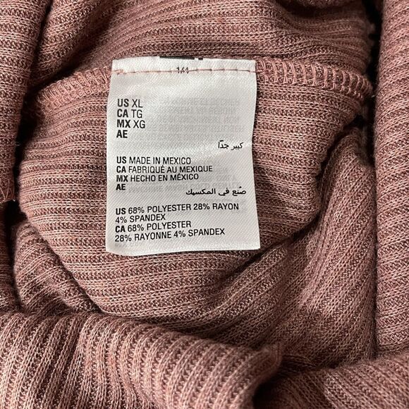 INC International Concept X-Large Midi Sweater Dress Long Sleeve Sweetheart Neck - Picture 9 of 10